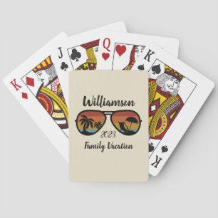 Jeu De Cartes Vacances familiales personnalisées