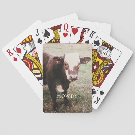 Jeu De Cartes Vache à crème Brown (dos)