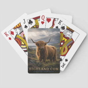 Jeu De Cartes Vache des Highlands Highlands Écossais ANIMAUX Pok