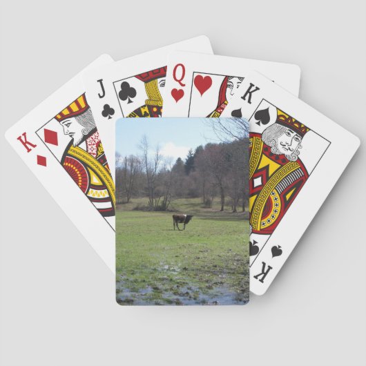 Jeu De Cartes Vache solitaire (dos)