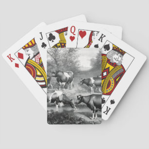 Jeu De Cartes Vaches libres Holstein vaches frey