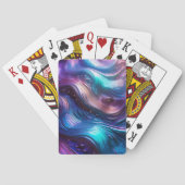 Jeu De Cartes Vague Colorée (dos)