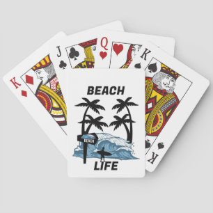 Jeu De Cartes Vague de plage Funny