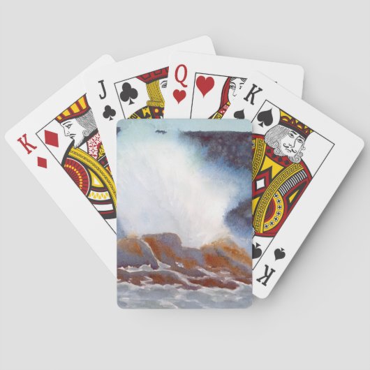 Jeu De Cartes Vague océanique (dos)