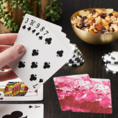 Jeu De Cartes Vagues de peinture rose Abstraite (In Situ)