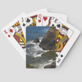 Jeu De Cartes Vagues écrasantes sur la côte rocheuse (dos)
