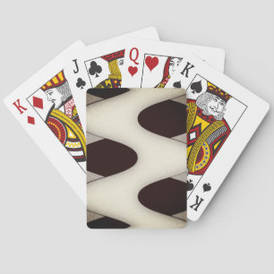 Jeu De Cartes Vagues Envoûtantes Créent un Design Moderne