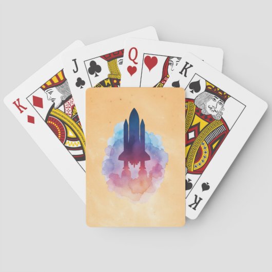 Jeu De Cartes Vaisseau spatial (dos)