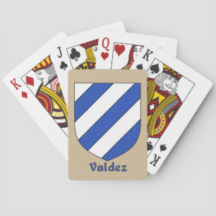 Jeu De Cartes Valdez Bouclier héraldique