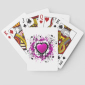 Jeu De Cartes Valentine Purple Heart (dos)