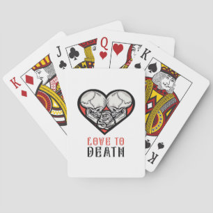 Jeu De Cartes Valentines esthétiques Jusqu'à la mort Faisons-nou