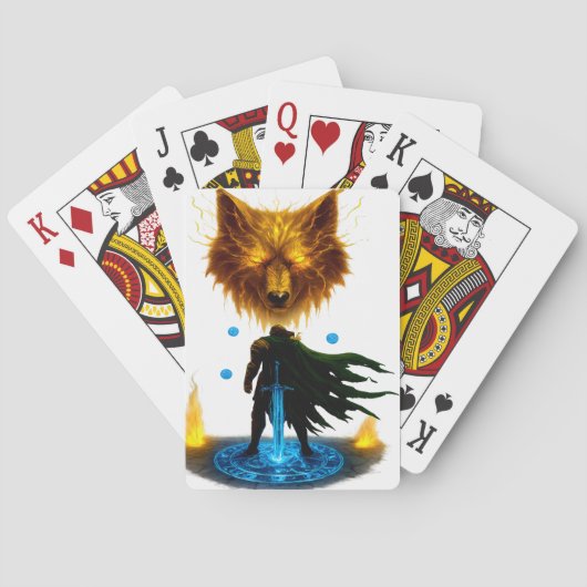 Jeu De Cartes Valiant Knight Battle Ready (dos)