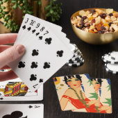 Jeu De Cartes Vamp d'art déco, aileron des années 1920 (In Situ)