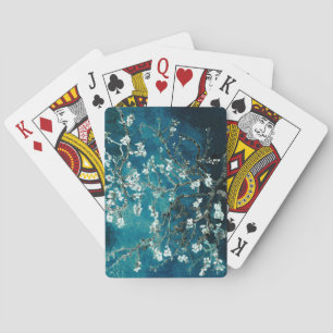 Jeu De Cartes Van Gogh Almond Blossoms : Turquoise foncé