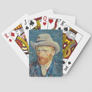 Jeu De Cartes Van Gogh - Autoportrait au chapeau de feutre gris