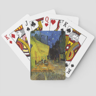 Jeu De Cartes Van Gogh; Café Terrasse en soirée