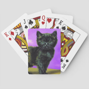 Jeu De Cartes Van Gogh Style Cat