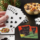 Jeu De Cartes Van Gogh Style Chat noir (In Situ)