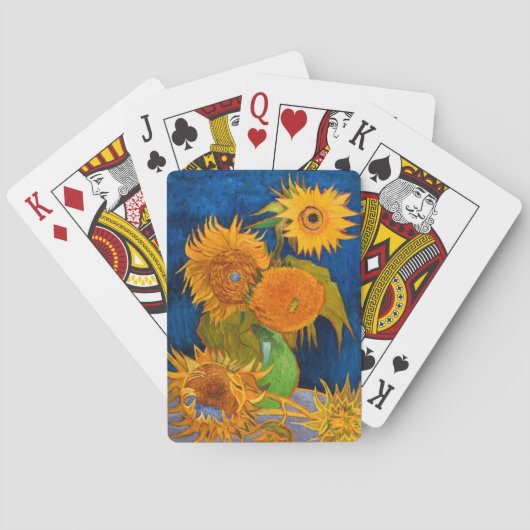 Jeu De Cartes Van Gogh Sunflowers (dos)
