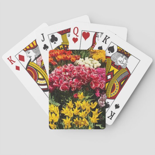 Jeu De Cartes Variety of Tulips (dos)