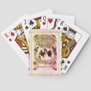 Jeu De Cartes Varney le vampire (couverture de publication)