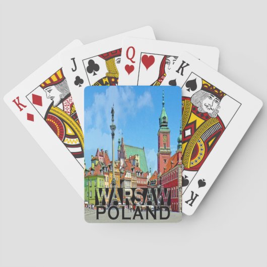 Jeu De Cartes Varsovie (dos)