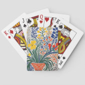 Jeu De Cartes Vase et fleurs sauvages (dos)