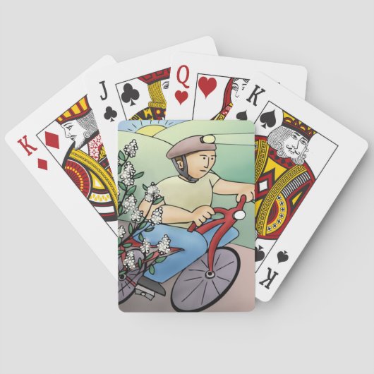 Jeu De Cartes Vélo (dos)