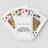 Jeu De Cartes Vélo Conçu Pour 2 - Vélos Vélocipede Vélo_ (dos)