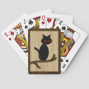 Jeu De Cartes Vélo de chat Evil Jouer aux cartes