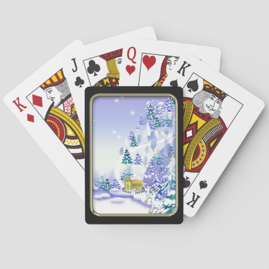 Jeu De Cartes Vélo de chèvre d'hiver® Jouer (dos)