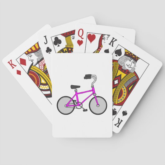 Jeu De Cartes Vélo rose (dos)