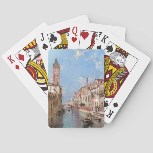 Jeu De Cartes Venise d'Unterberger jouer aux cartes (dos)
