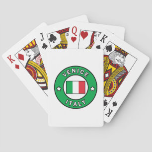 Jeu De Cartes Venise Italie