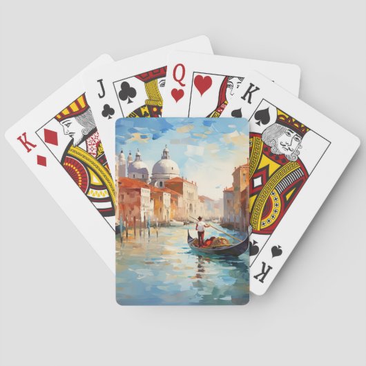 Jeu De Cartes Venise, Italie (dos)