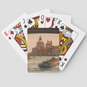 Jeu De Cartes Venise Italie Grand Canal Vintage