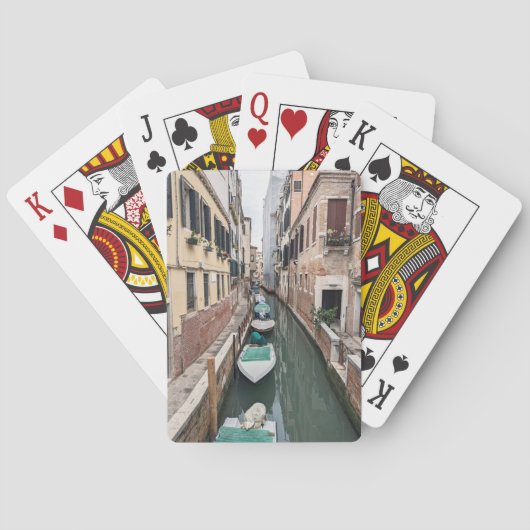 Jeu De Cartes Venise Italie Jouer des cartes (dos)