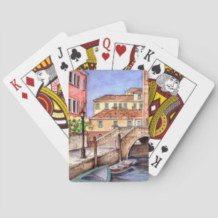 Jeu De Cartes Venise - Stylo & Laver Aquarelle