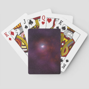 Jeu De Cartes Vent Pulsar D'Une Étoile Neutron.