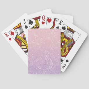 Jeu De Cartes vent violet glacé