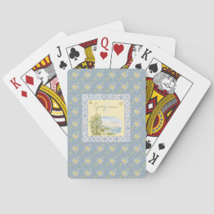 Jeu De Cartes Verger côtier de la Riviera Signature Vue sociale