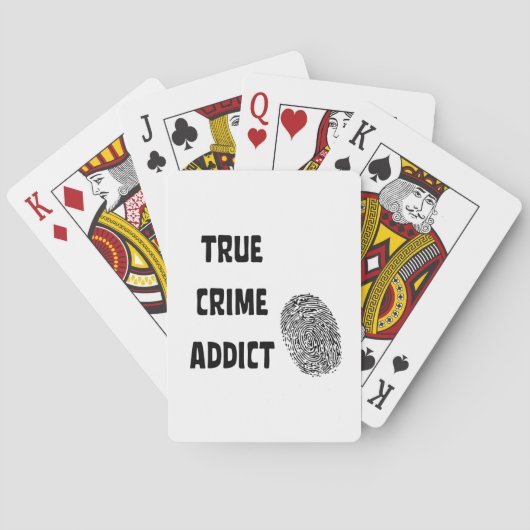 Jeu De Cartes Véritable adepte du crime (dos)