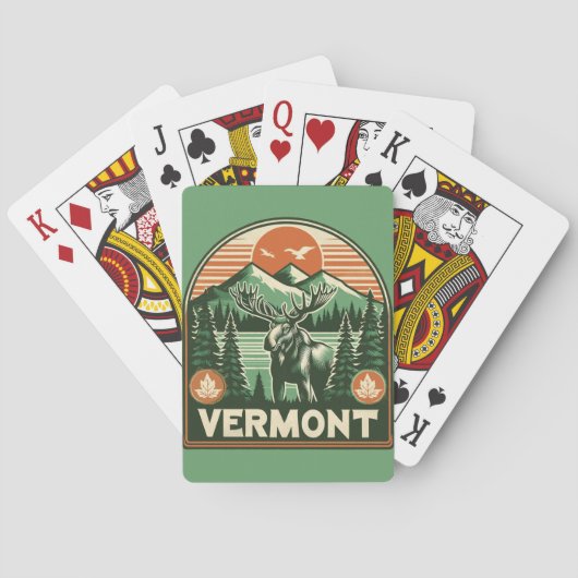 Jeu De Cartes Vermont (dos)