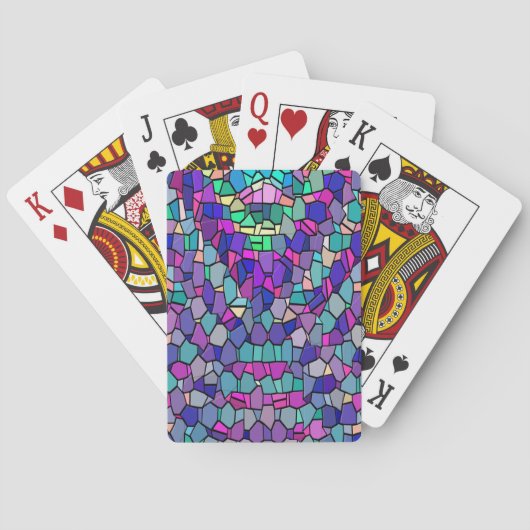 Jeu De Cartes Verre...... (dos)