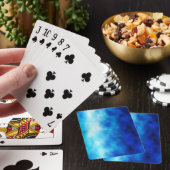 Jeu De Cartes Verre bleu (In Situ)