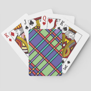 Jeu De Cartes Verre Coloré Couleurs Vives