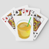 Jeu De Cartes Verre De Jus De Cartes De Jus (dos)