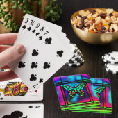 Jeu De Cartes Verre tendu (In Situ)