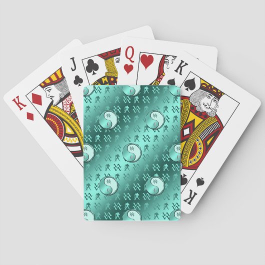 Jeu De Cartes Verseau (dos)