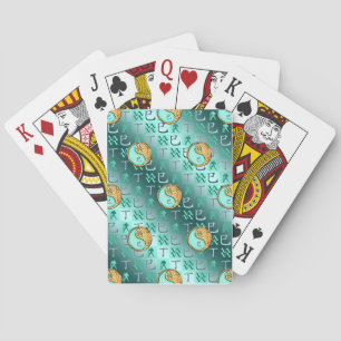 Jeu De Cartes Verseau & Serpent de Feu
